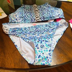 New With Tags Lilly 2 pc suit size 12 , bought from store, too big,